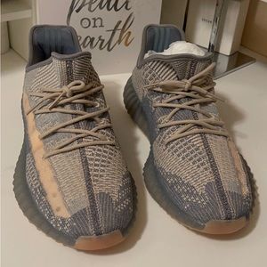 Adidas Yeezy Boost sneaker,gray& cream beautiful colors,very comfy new condition